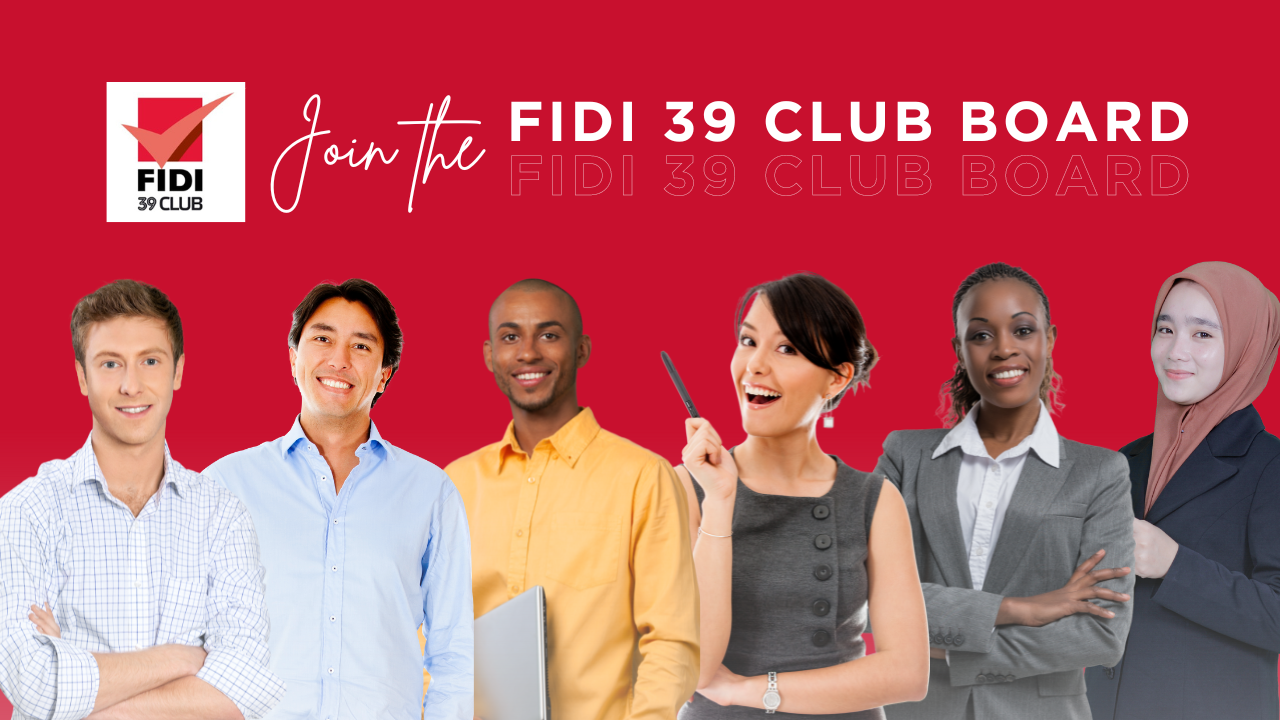 Join the FIDI 39 Club Board!