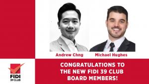 Congratulations to the new FIDI 39 Club Board members!