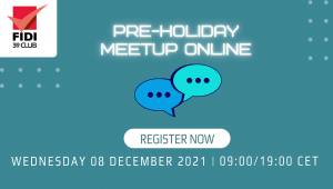 Join us Wednesday, 08 December 2021 for a pre-holiday meetup!